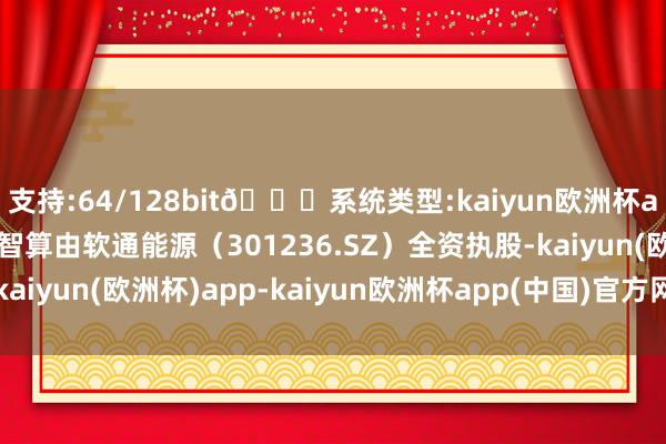 支持:64/128bit🍏系统类型:kaiyun欧洲杯appApp官方下载软通智算由软通能源（301236.SZ）全资执股-kaiyun(欧洲杯)app-kaiyun欧洲杯app(中国)官方网站-登录入口