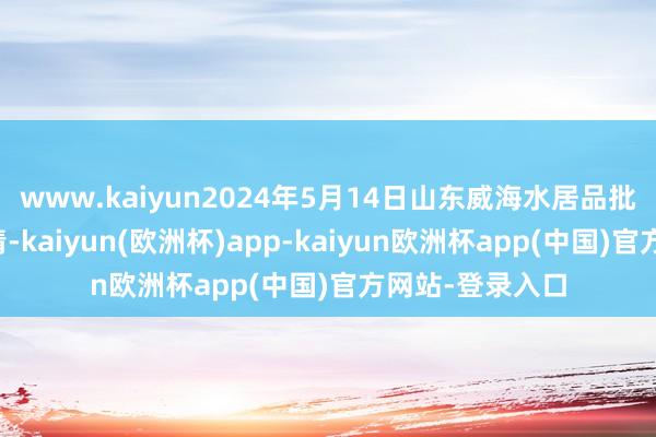 www.kaiyun2024年5月14日山东威海水居品批发商场价钱行情-kaiyun(欧洲杯)app-kaiyun欧洲杯app(中国)官方网站-登录入口