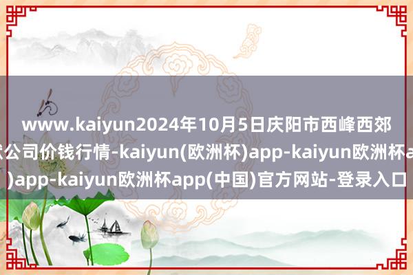 www.kaiyun2024年10月5日庆阳市西峰西郊瓜果蔬菜批发有限包袱公司价钱行情-kaiyun(欧洲杯)app-kaiyun欧洲杯app(中国)官方网站-登录入口